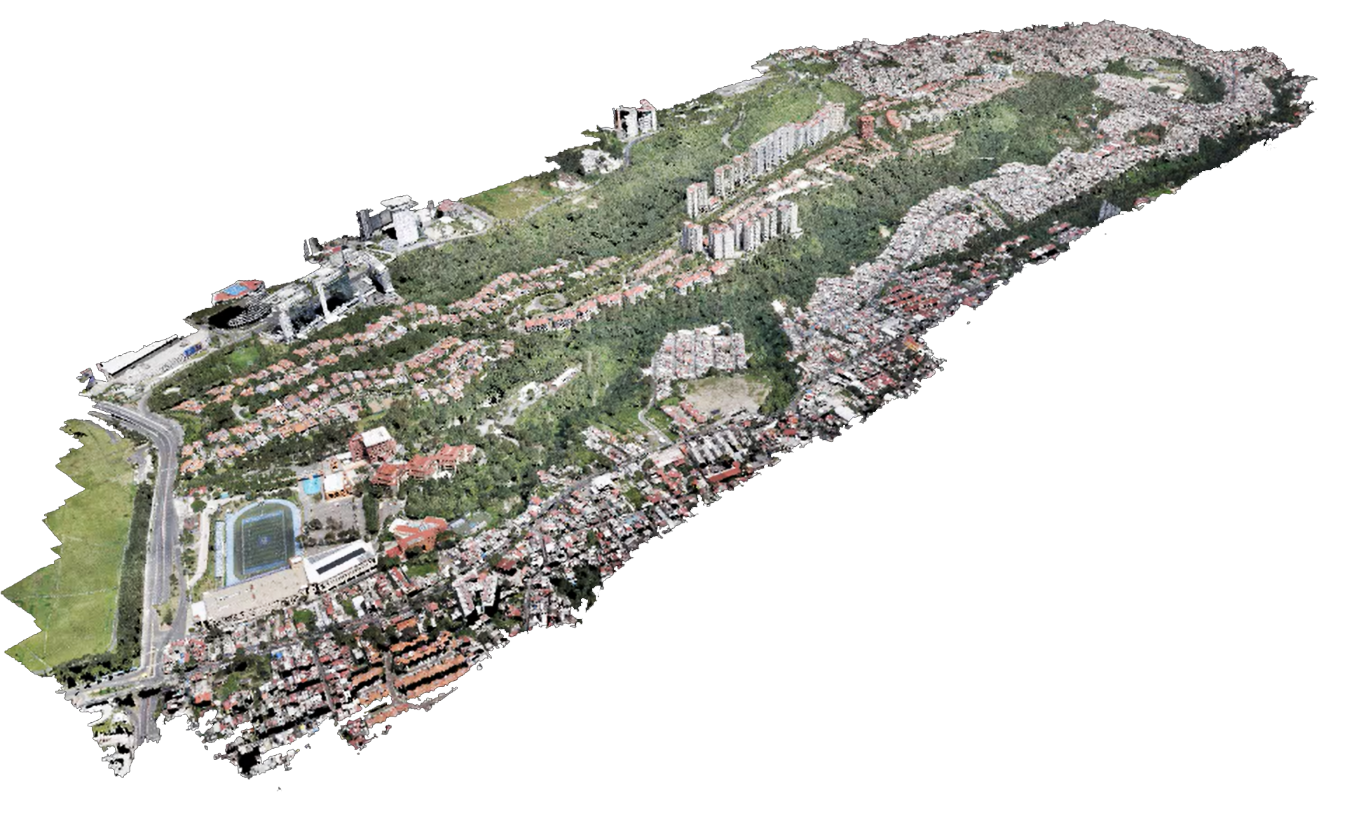 Escaneo terrestre con LiDAR.