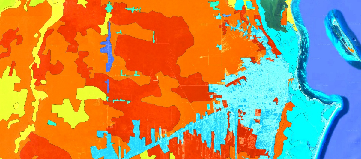 Imagen Multiespectral Quintana Roo, Geoearth, 2026