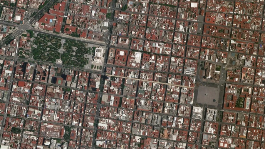 Diagrama de satélite con SAR, Geoearth, 2026